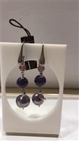 Orecchini Boccadamo Donna in Argento OR397NER - OR397NER